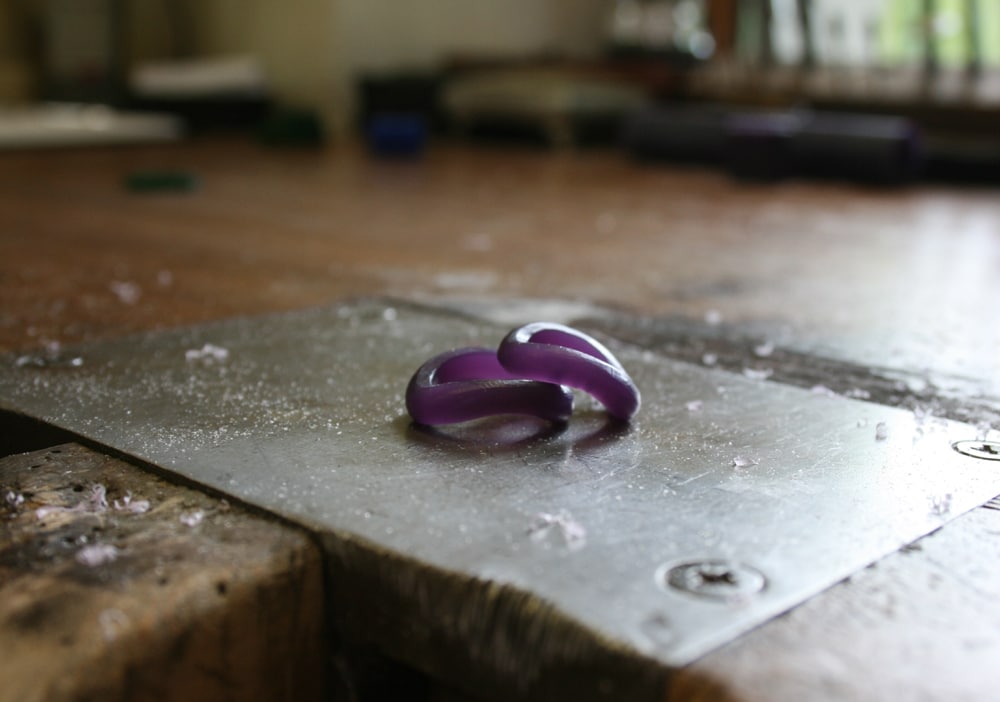 wedding ring course - wax models made by the customer
