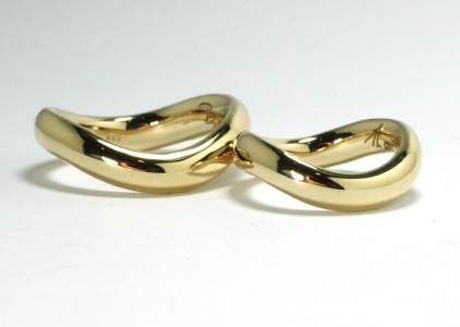 Fedi nuziali d'oro - anelli modellati in cera
